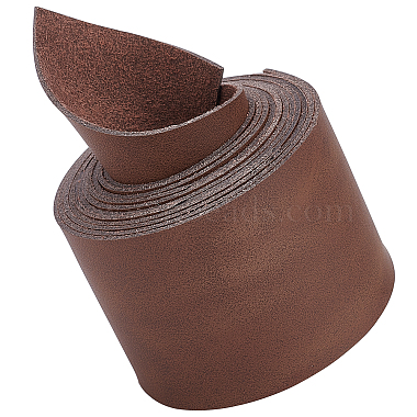 50mm Saddle Brown Imitation Leather Thread & Cord