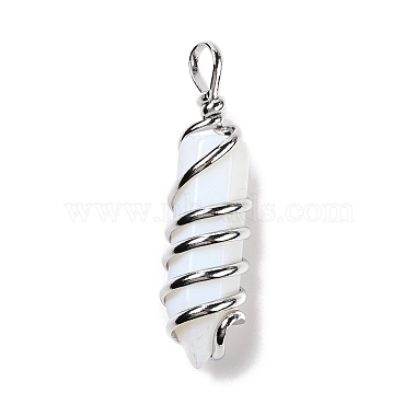 Opalite Big Pointed Pendants(G-I322-05P-09)-2