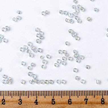 trans tour. couleurs arc-en-verre de perles de rocaille(X-SEED-A007-2mm-161)-4