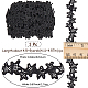 Star Polyester Lace Trim Ribbon(OCOR-WH20003-13A)-2