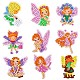 DIY Fairy Diamond Painting Sticker Kits(DIAM-PW0001-192A)-1