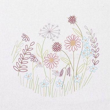 DIY Embroidery Fabric with Eliminable Pattern(DIY-P032-C04)-2