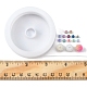 2490Pcs 15 Style Rainbow ABS Plastic & Acrylic Imitation Pearl Beads(OACR-FS0001-25)-6