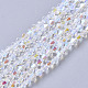 Electroplate Glass Beads Strands(X-EGLA-Q118-3mm-C17)-1