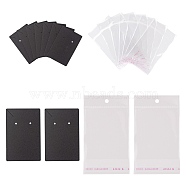 Wholesale HOBBIESAY 50 Sets Jewelry Display Cards with Self