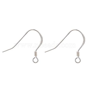 925 Sterling Silver Earring Hooks(STER-K167-049C-S)-1