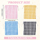 4Pcs 4 Colors Tartan Linen Storage Bags(ABAG-CY0001-08)-2