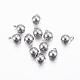 201 Stainless Steel Round Ball Charms(STAS-H376-33)-1