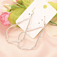 Hollow Teardrop Alloy Dangle Earrings(FS-WG02393-01)-2