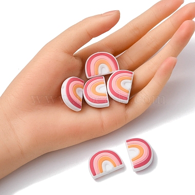 6Pcs Food Grade Eco-Friendly Silicone Focal Beads(SIL-YW0001-04D)-5