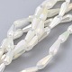 Electroplated Opaque Glass Beads Strands(X-EGLA-L015-FR-B11)-1