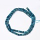 Faceted Rondelle Natural Apatite Bead Strands(G-F289-48B)-3