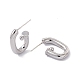 Rack Plating Alloy Stud Earring Findings(FIND-I030-15P)-1