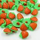Acrylic Strawberry Shank Buttons(BUTT-E025-06)-1