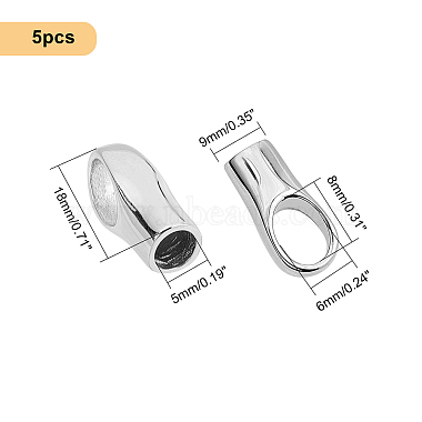 304 Stainless Steel Cord Ends(STAS-UN0009-32B)-5