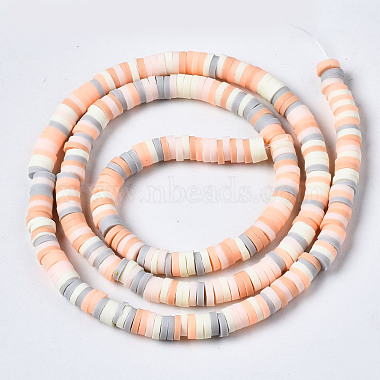 Handmade Polymer Clay Beads Strands(CLAY-R089-4mm-108)-3