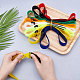 SUPERFINDING 16Pcs 8 Color Reusable Nylon Cable Ties(FIND-FH0002-20)-4