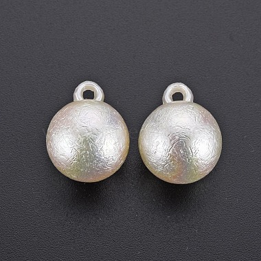 Electroplated ABS Plastic Imitation Pearl Pendants(X-KY-T023-004)-2