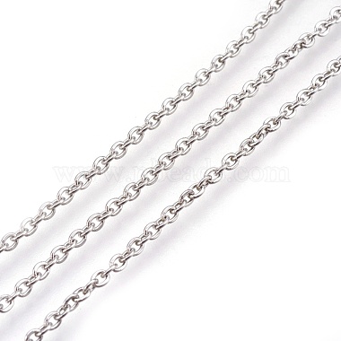 304 Stainless Steel Cable Chains(X-CHS-R002-0.5mm)-1
