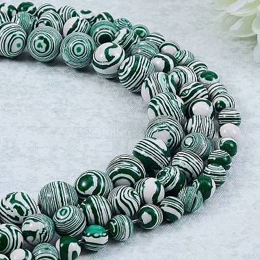 3 Strands 3 Style Synthetic Malachite Beads Strands(G-SZ0001-49A)-2