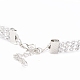 3 Row Crystal Rhinestone Choker Necklace(NJEW-F289-04B-P)-3