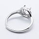 Rhodium Plated 925 Sterling Silver Finger Ring Components(STER-G027-15P)-3
