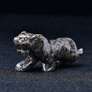 Natural Fire Crackle AgateHome Desktop Decoration Craft, Tiger, 100mm(PW-WG52939-20)