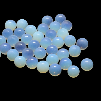 Round Opalite Beads, No Hole/Undrilled, 9~11mm