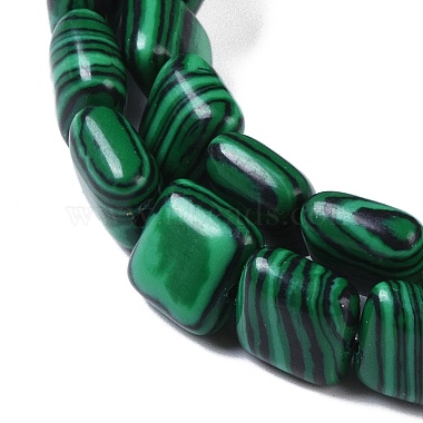 Synthetic Malachite Beads Strands(G-M435-A16-01)-4