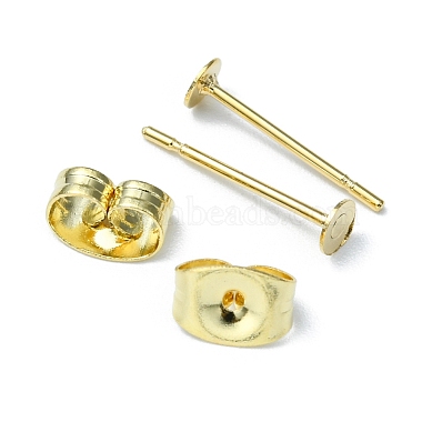 20Pcs 304 Stainless Steel Stud Earring Findings(STAS-YW0001-42G)-3