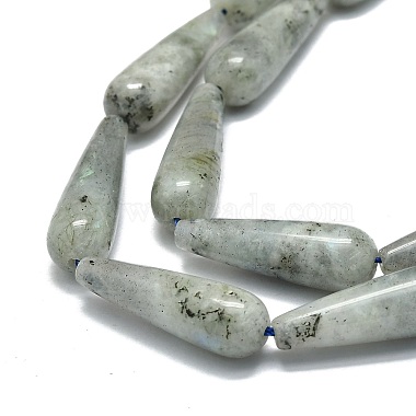 Natural Labradorite Beads Strands(G-E576-41)-3