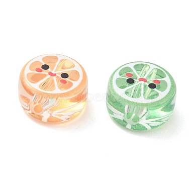 Printed Transparent Acrylic Beads(MACR-BM0002-01A)-2