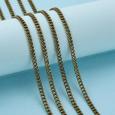 Iron Cuban Link Chains(CH-R013-5x4mm-AB-NF)-2