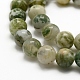 Chapelets de perles en agate d'arbre naturelle(G-G735-02-8mm)-3