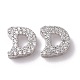 925 Sterling Silver Micro Pave Cubic Zirconia Beads(STER-Z005-15P-D)-1