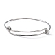 Adjustable 316 Surgical Stainless Steel Expandable Bangle Making(MAK-M188-07)-1