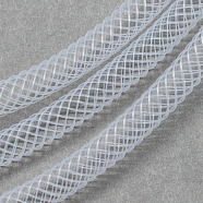 Plastic Net Thread Cord, White, 16mm, 28Yards(PNT-Q003-16mm-01)