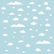 PVC Wall Stickers, for Wall Decoration, Cloud Pattern, 300x900mm(DIY-WH0377-062)