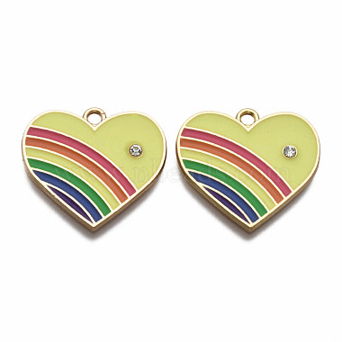Alloy Enamel Pendants(ENAM-T011-108B-NR)-2