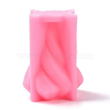 Twisted Cone Candle Food Grade Silicone Molds(DIY-D071-05B)-2