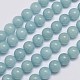 Chapelets de perles en jade de malaisie naturelle et teinte(X-G-A146-10mm-A25)-1