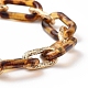 Acrylic & Aluminum Paperclip Chain Bracelets(BJEW-JB05329-01)-2
