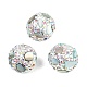 handgemachten Fimo-Perlen Strass(CLAY-H009-03)-2