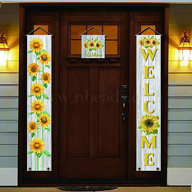 Polyester Hanging Sign for Home Office Front Door Porch Decorations(HJEW-WH0023-007)-4