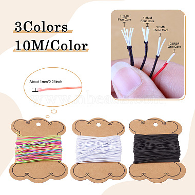 30M 3 Colors Round Polyester Elastic Cord(EC-CD0001-01)-3