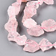 Natural Rose Quartz Beads Strands(G-R421-17)-3