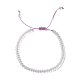 плетеный браслет из стеклянных бусин для женщин(BJEW-JB09657)-2