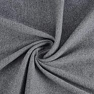 Cotton Elastic Craft Fabric, for DIY Sewing Neckline, Cuff, Leg Opening and Hem, Gray, 60x100cm(DIY-FG0003-28B)