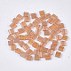 2-Hole Transparent Glass Seed Beads(SEED-S023-24C-01)-1