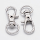 Alloy Swivel Lobster Claw Clasps(X-E341-4)-2